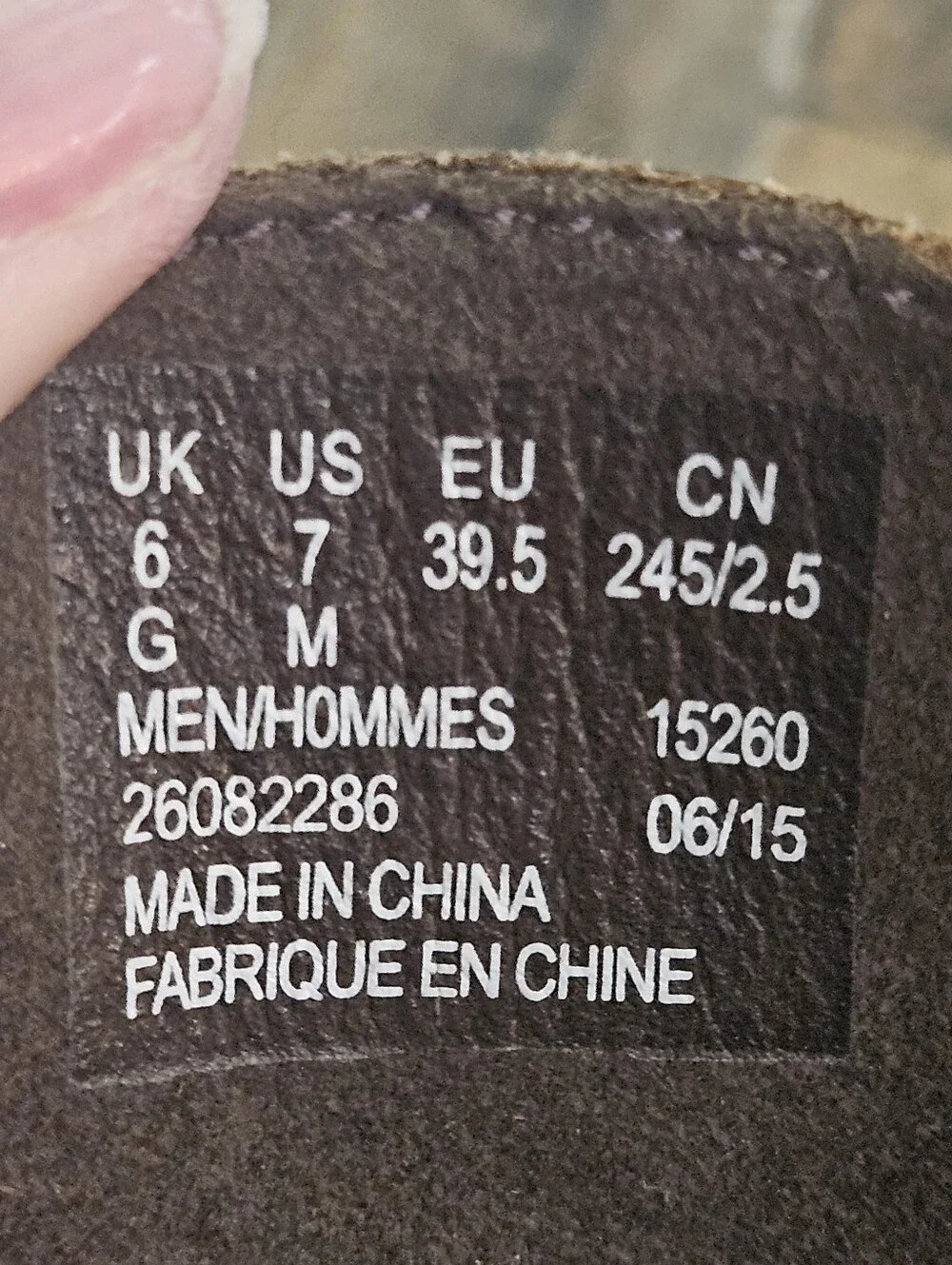 Clarks classic brown